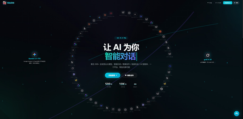 AI视觉创作场景示例